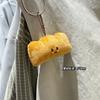 Creative Food Plush Keychains Cute Pendant Kawaii Keychain Girls Cartoon Doll Plush Toy Doll Bread Backpack Decoration Gifts
