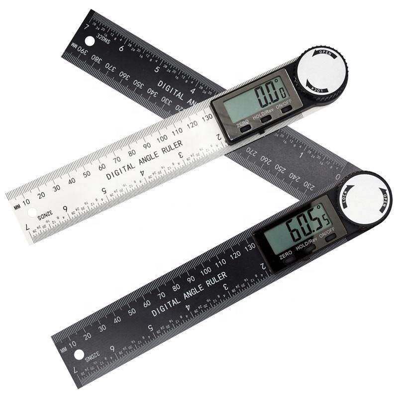 7 Inch Angle Finder Protractor Angle Measuring Ruler 200mm DIY Measurement Tool for Woodworking Carpenter Construction Woodworking tools синий