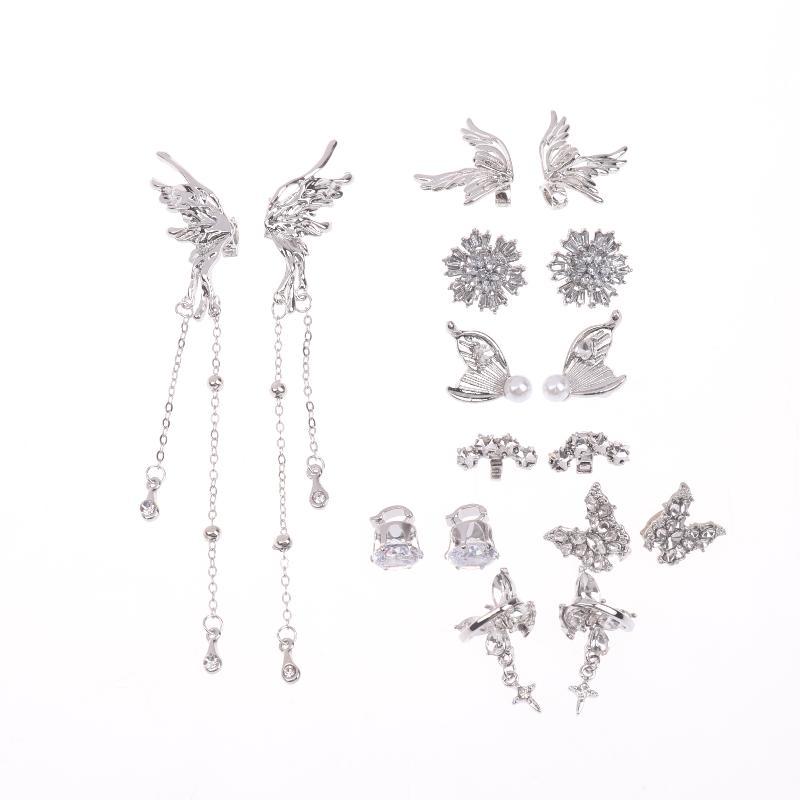 2Pcs DIY Headphone Diameter Buckle Zircon Decorative Headphone Decoration Clip Removable Easy To Install Earbud Accessories
