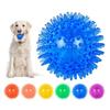 Cão de estimação brinquedos gato filhote de cachorro soando brinquedo polka estridente bola de limpeza de dentes tpr treinamento pet dentes mastigando brinquedo bolas de espinho acessórios