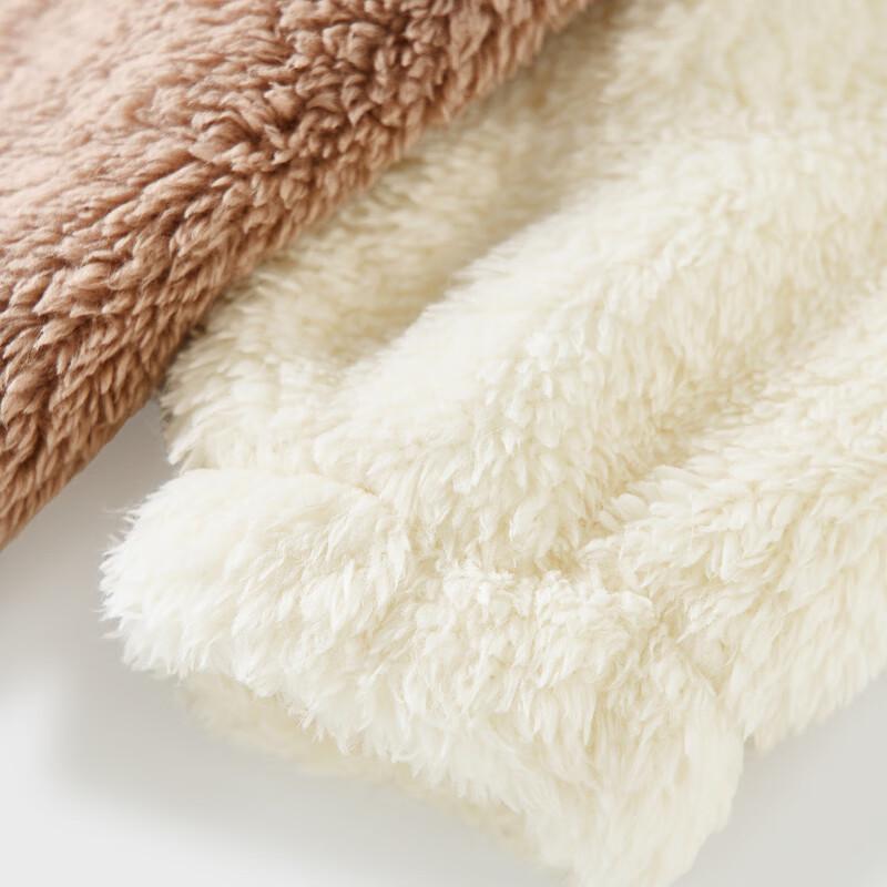 TONGTAI Baby Autumn/Winter Double-Sided Fleece Set
