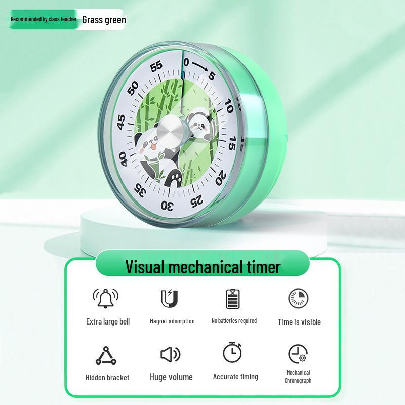 Children's Dual-Use Timer: Alarm Clock & Kitchen Reminder for Study and Self-Discipline