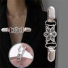 Elegant Floral Brooch Pin For Sweaters And Scarves With Openwork Design