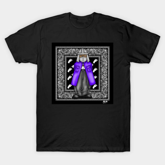 

Men Black Print T-shirt Fooraku Saki No-Cut Transfer Paper Print Cotton Tshirt 4XL чёрный