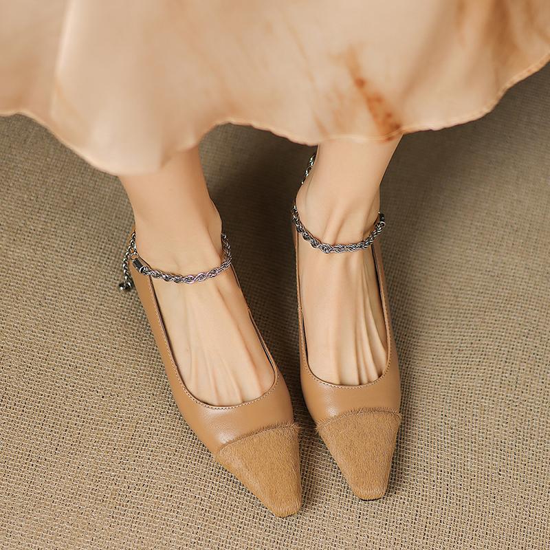Fashion 2025 Autumn Women Shoes Pumps Thick Low Heels Square Toe Basic Platform Shoes Woman Summer Office Lady Working Pumps Size 34-40
