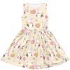 Children's Fashionable Comfortable Casual Sleeveless Easter Print Dress