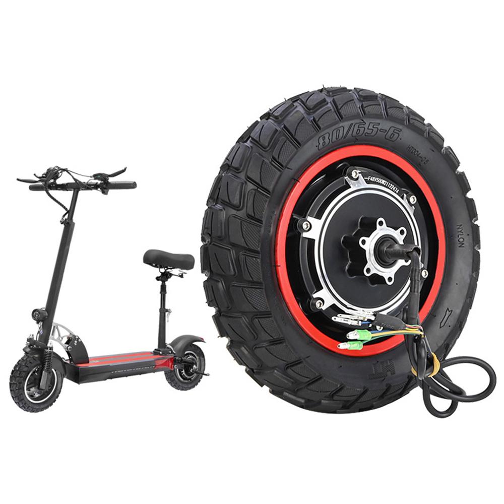 Замена двигателя 48 В 500 Вт для электрического скутера Kugoo M4/M4PRO, 10-дюймовая надувная шина, заднее колесо