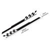 Car Body Side Skirt Stickers Sports Racing Striped Grid Pattern Vinyl Decals Auto Body Styling Decoration Stickers Accessories