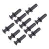 Clips Nylon & Santoprene Rubber Retainer Rivet 20pcs