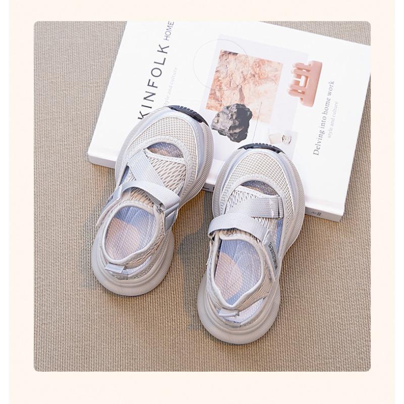 Summer Kids Closed Toe Functional Sandals, Soft Sole Sports Shoes For Boys And Girls