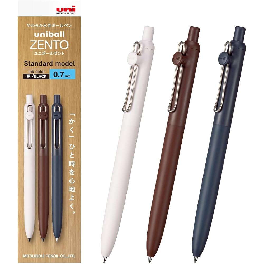 [Amazon.co.jp Exclusive] Mitsubishi Pencil Water-based Ballpoint Pen Uniball ZENTO Standard 0.7 S...