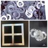 304 Stainless Steel Custom Flat Gasket Washer with 0.005-3mm Gap