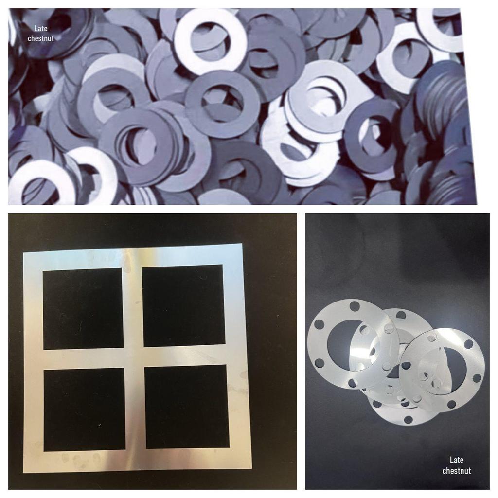 304 Stainless Steel Custom Flat Gasket Washer with 0.005-3mm Gap