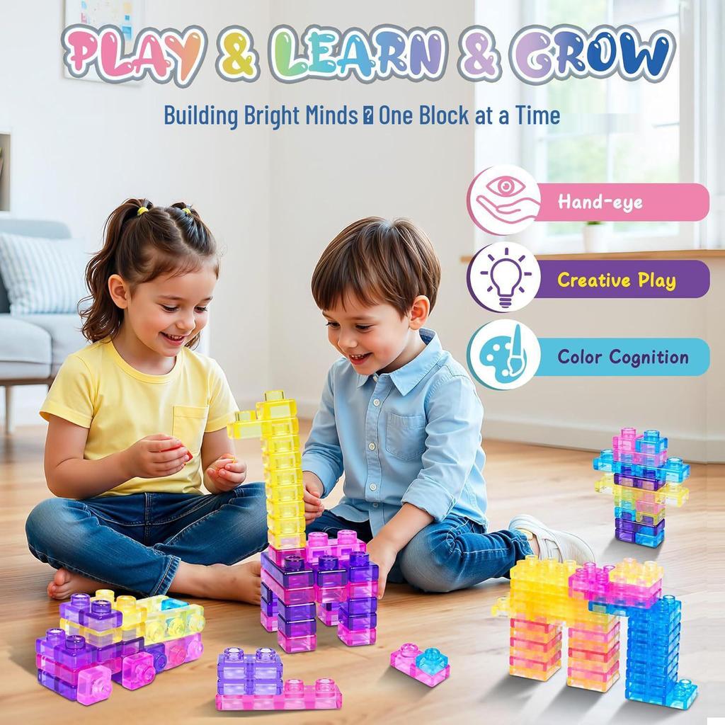 Soft and Stress-Relieving Jelly Building Blocks for Children