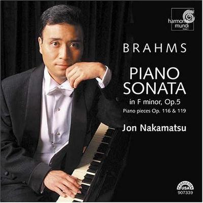 CD JOHANNES BRAHMS; JON NAKAMATSU - John Nakamatsu/Brahms (Import) (PIA HMU907339 Germany Classical Used