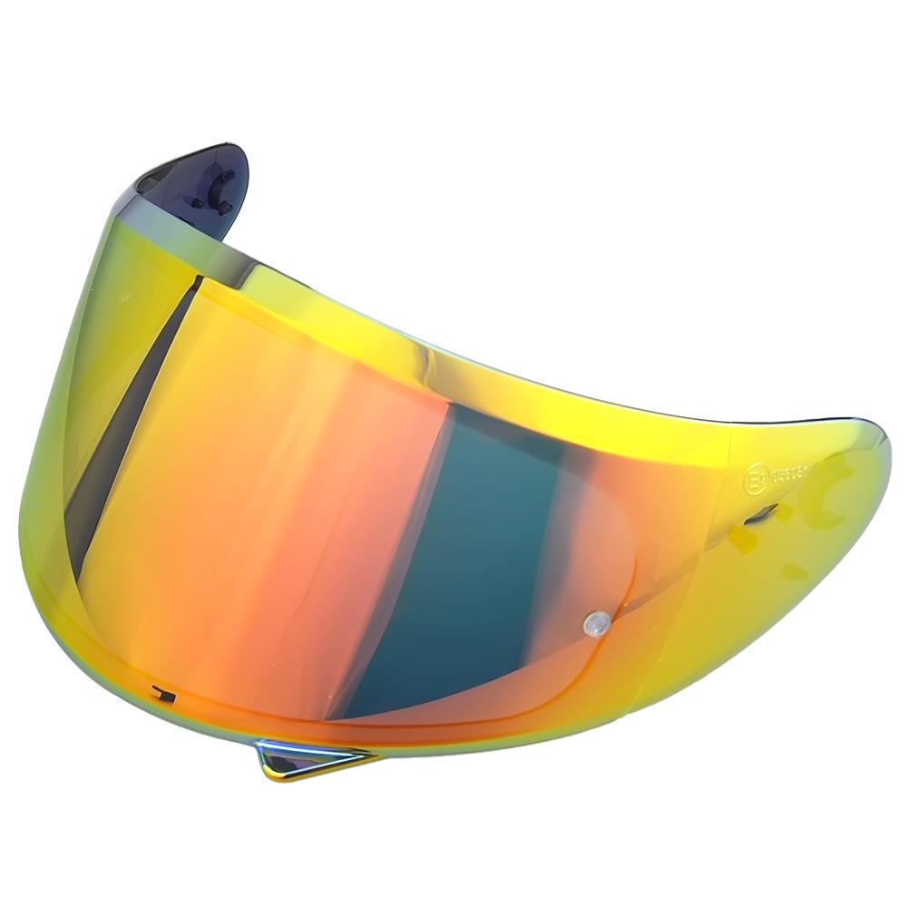 Electroplated Sun Visor for V-12/TARGO Thunder 3 Stinger Helmet