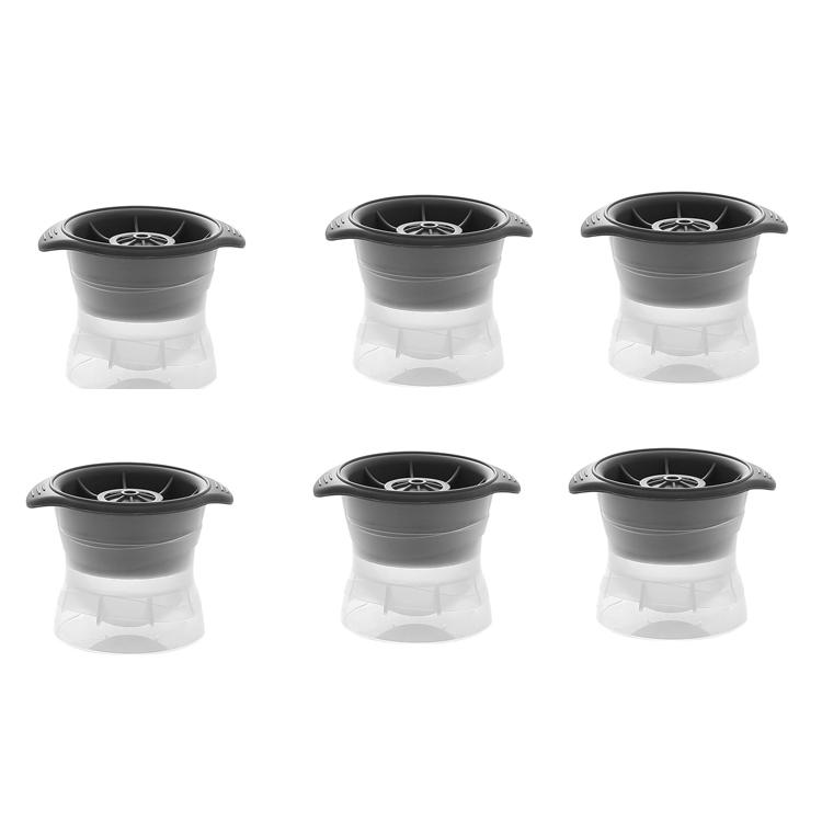 Silicone Ice Hockey Cube Mold Ice Grid Circular Ice Box Food Grade Silicone Whiskey Ball Ice Maker For Home Bar Kitchen Tools