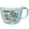 Sanrio Cinnamoroll Soup Cup with 4koma Cinnamon Sanrio Tableware Figure, Merchandise,