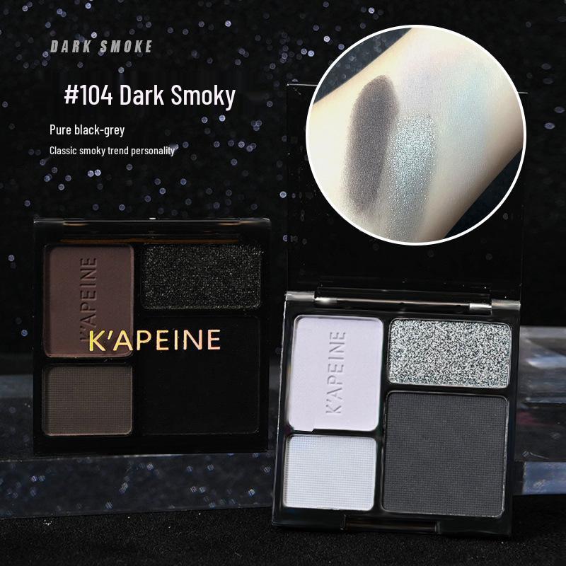 

Kappel Dark Series Матовые мерцающие дымчатые тени для век
