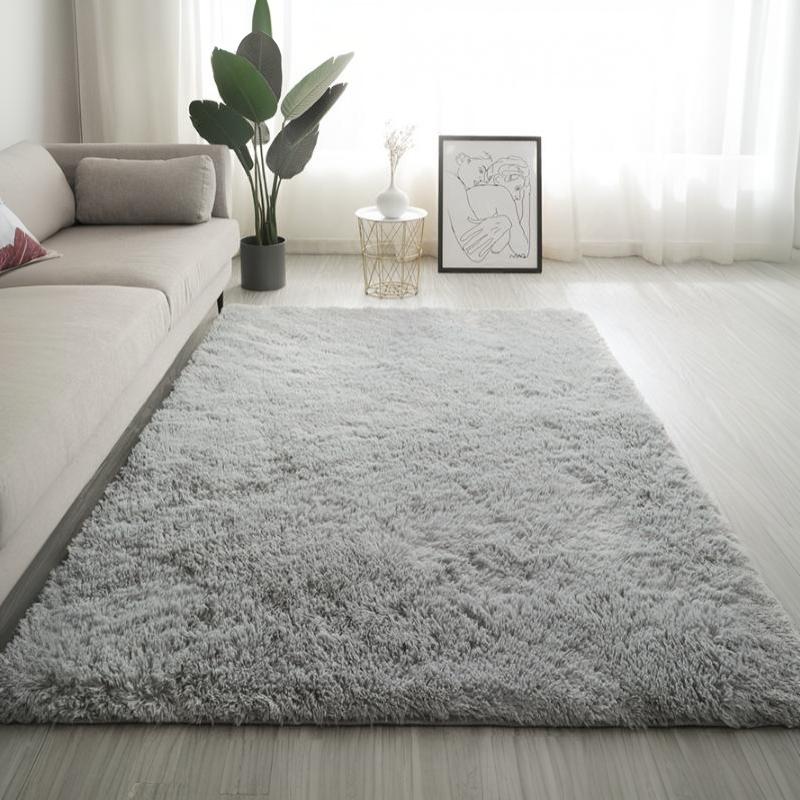 1Pcs Fluffy Area Rug Cute Shag Carpet Extra Soft And Shaggy Carpets Indoor Fuzzy Rugs For Living Room Super Soft Fluffy Rug