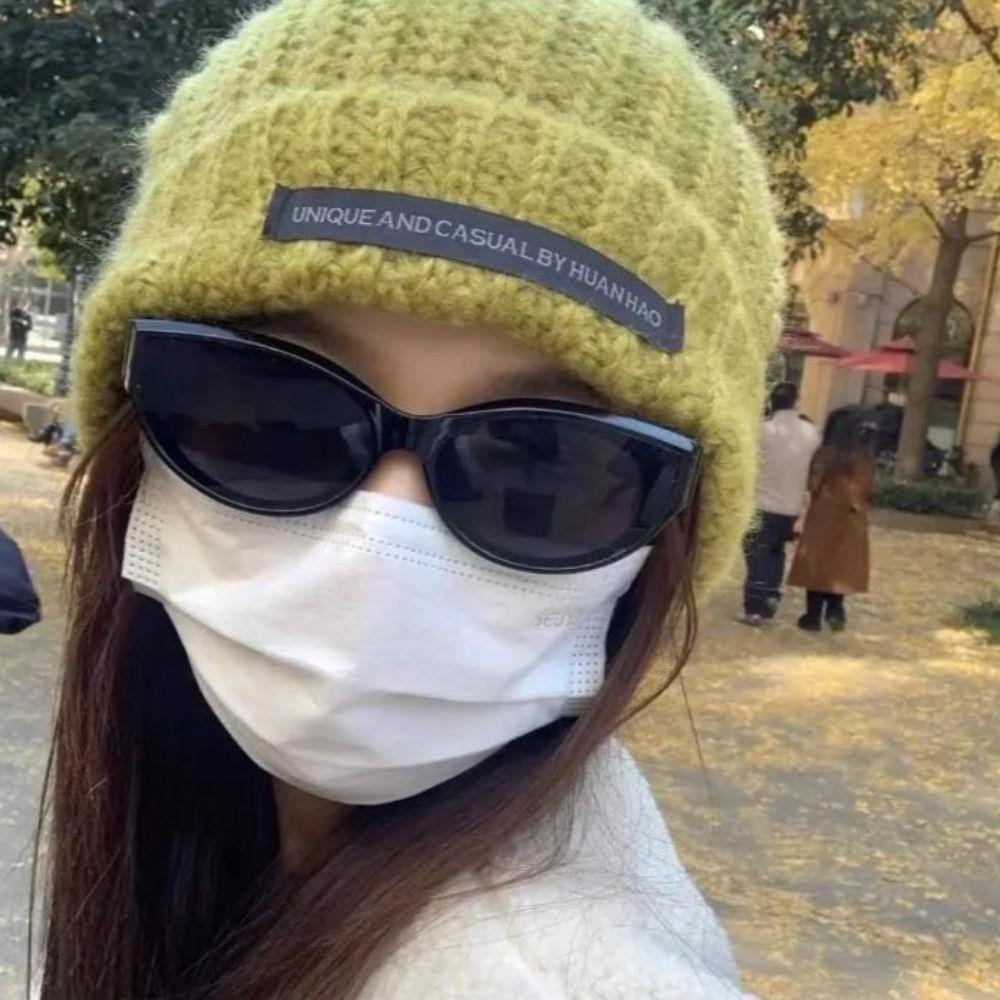 Fashion Cat Eye Sunglasses Vintage Outdoor Oval Frame Sunglasses Sun Shades Glasses Travel Street Style Elliptic Square Eyewear