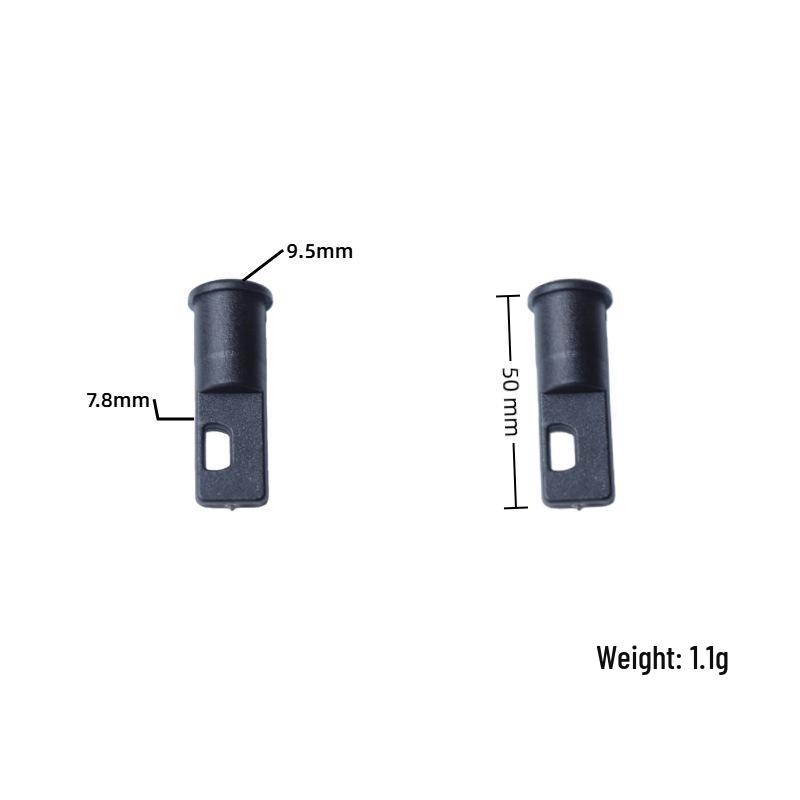Anti-slip Silent Plastic Insert Cap for Folding Table and Chair, Wear-resistant Round Head Plug.