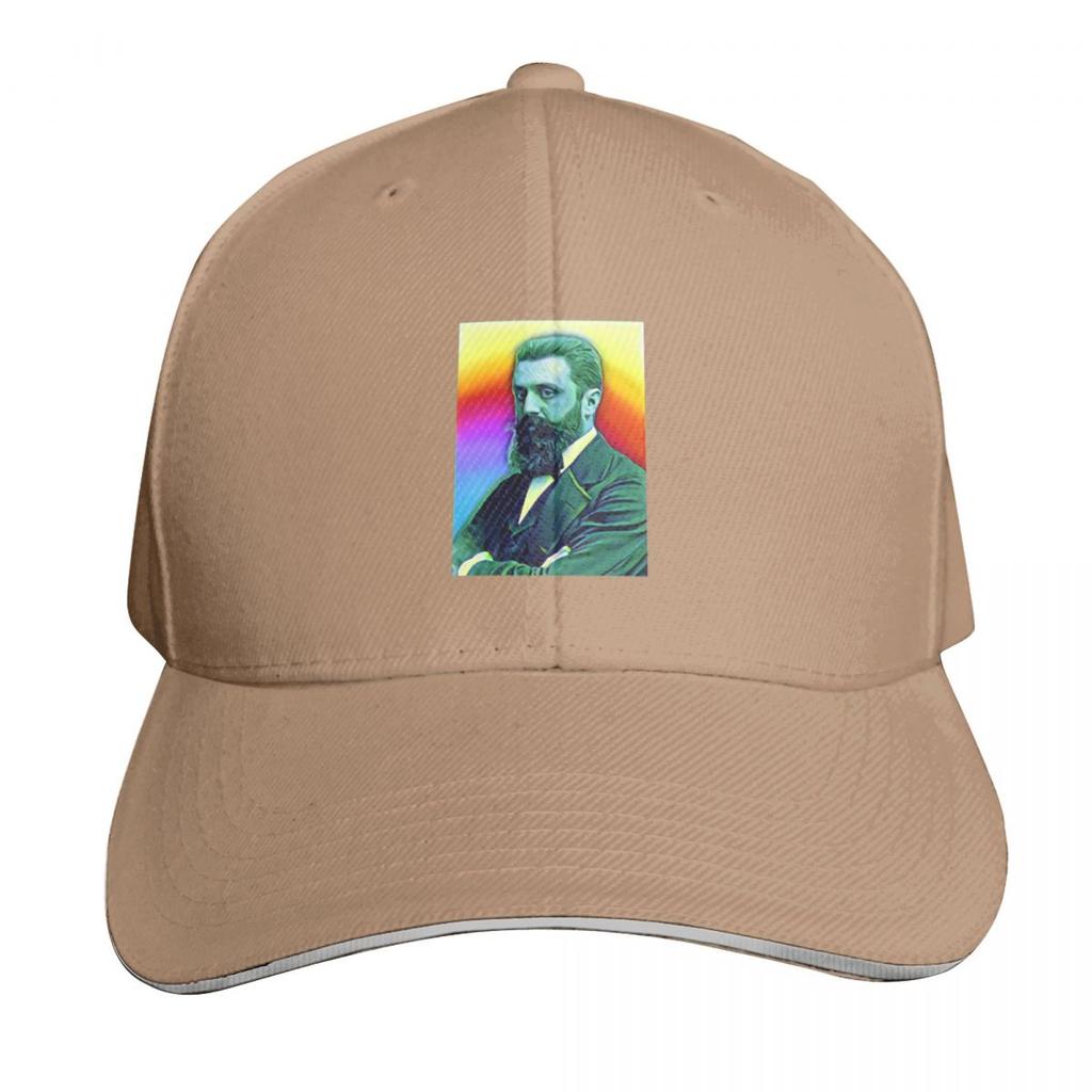 Theodor Herzl Artwork Theodor Herzl Portrait Theodor Herzl Wall Art Baseball Cap hiking hat Ball Cap FeUnisex Unisexs