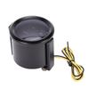 2 Inch Boost Meter Kit Smoked Lens 12V DC for Gas Cars Digital Analog Display Blue LED Backlight Pressure Meter with