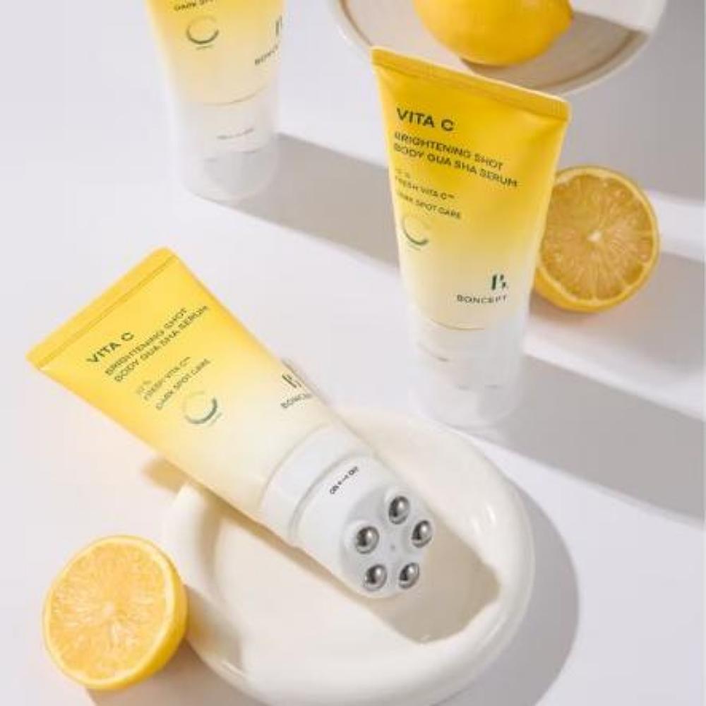 

Bonsep Vita C Whitening Shot Body Guasha Serum 100ml