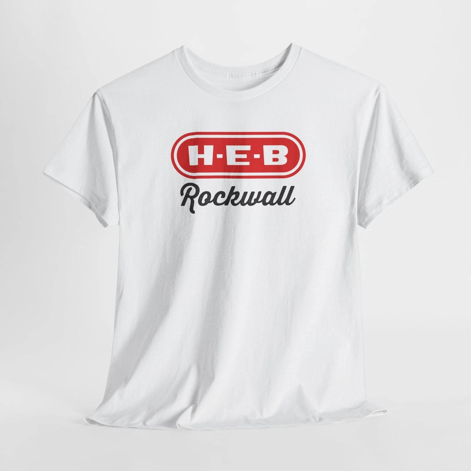 

Rockwall H.E.B. Unisex Cotton Tee - Casual Wear, Gift, Souvenir, Texas [...] 4XL