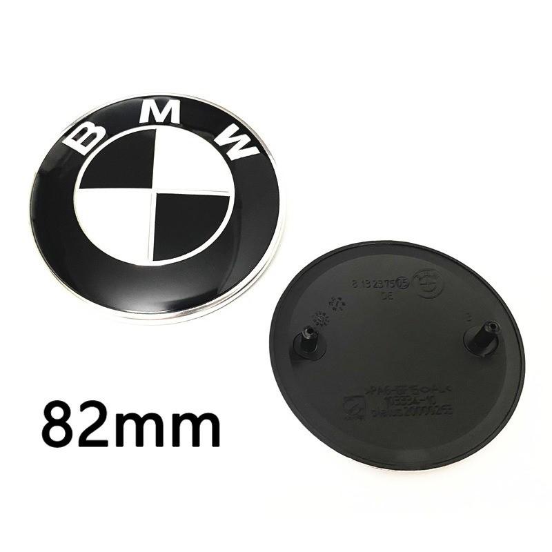 For BMW M Car Black White BMW Logo Front Hood Emblem 82mm Rear Badge 74mm Wheel Hub Cap 56mm steering wheel sticker 45mm Accessories CVA3