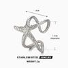 Stainless Steel Gold Color Starfish Open Rings For Men Women Vintage Metal Irregular Star Adjustable Finger Rings Beach Jewelry
