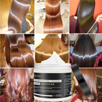 Haarglättungscreme, Haarreparatur auf Salonniveau, Keratin-Haarbehandlung, Haarcreme, 500 g, nährt das Haar, repariert geschädigtes Haar und reduziert Haarausfall