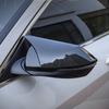 For Hyundai Elantra 2025 2025 Car Rearview Side Mirror Cover Wing Cap Exterior Sticker Door Rear View Case Trim Carbon Fiber