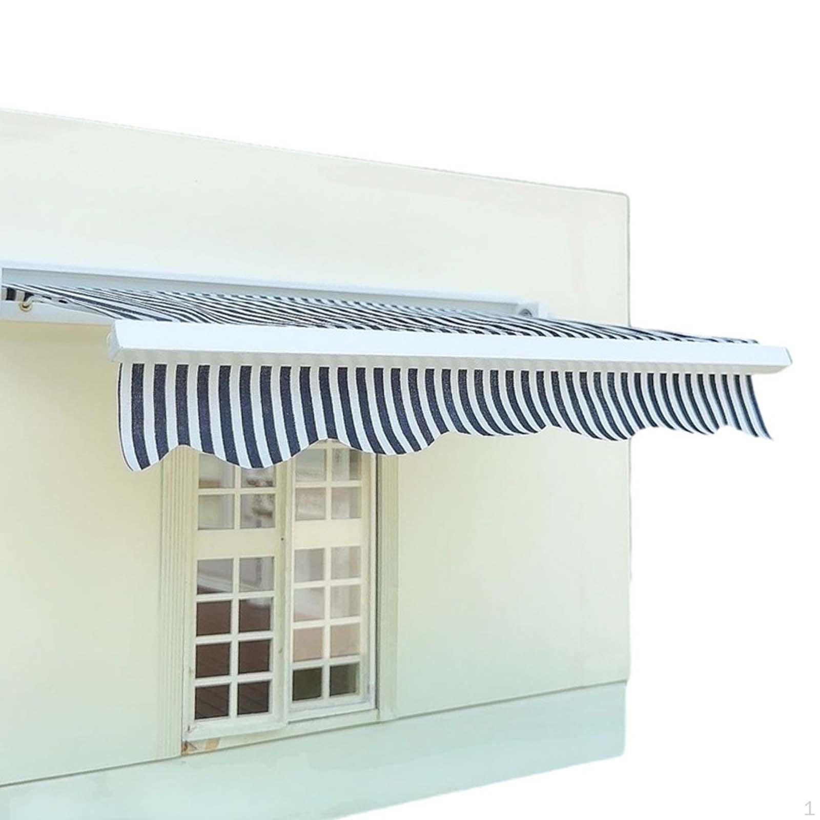 

Миниатюрный аксессуар для кукольного домика 1:12 Мини-модель убежища Navy Blue Stripes