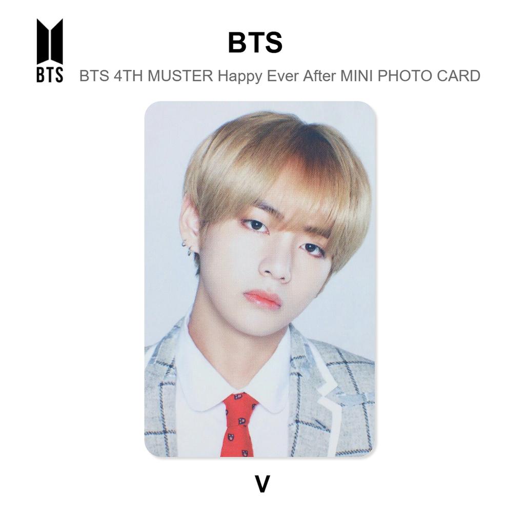 BTS BTS 4TH MUSTER Happy Ever After MINI PHOTO CARD Official Photocard