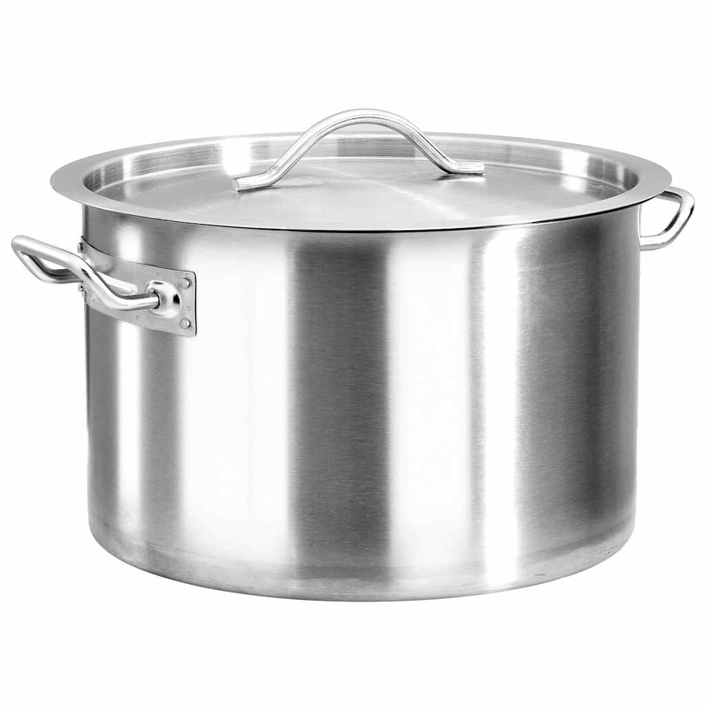 Vidaxl Versilbert Kochtopf 24 L 36X24 Cm Edelstahl - Bild 2