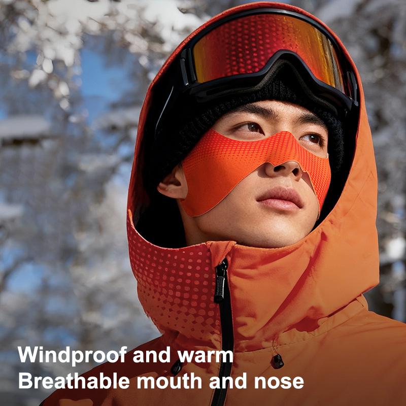 Winter Ski Anti Frost Nose Patch Warm Face Mask Outdoor Windproof Skiing Cycling Face Mask Windproof Cold Protection