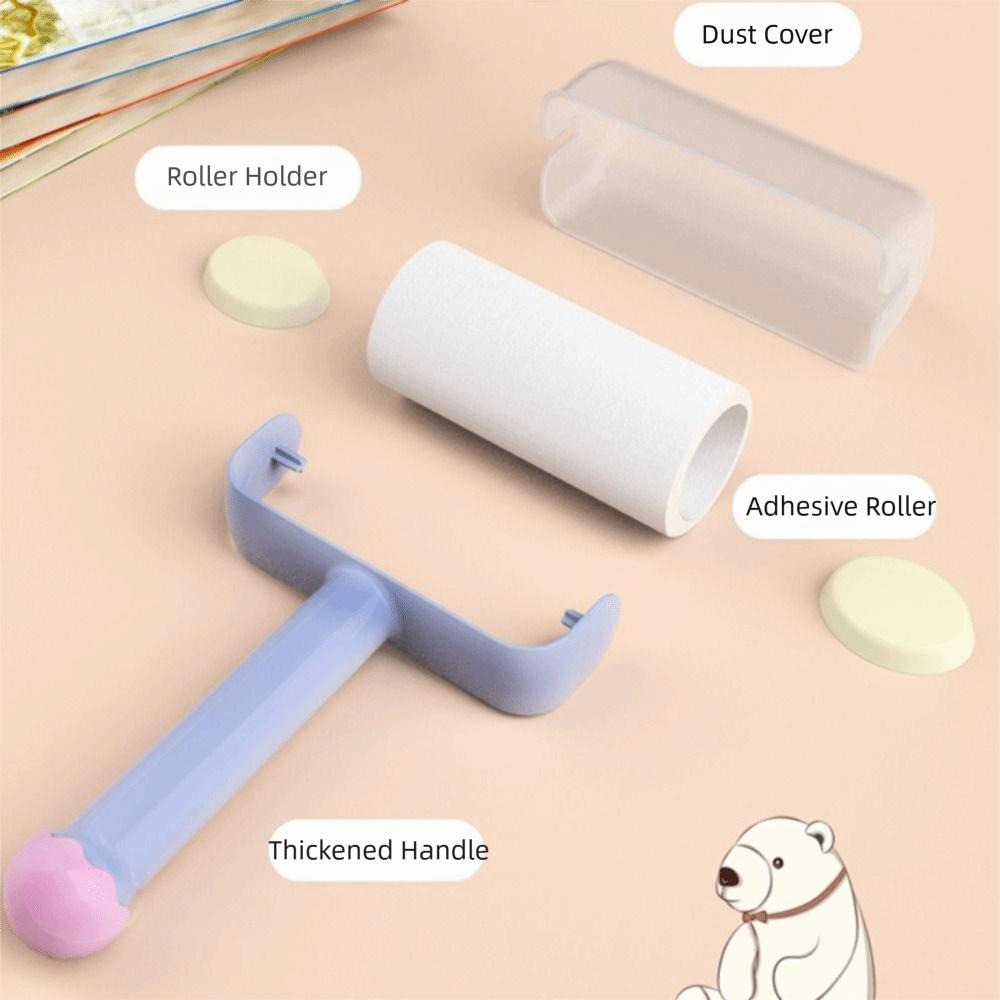 Tearable Roll Paper Hair Removal Roller Portable Design Cleaning Brush  Clothes Cleaning