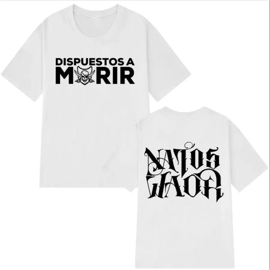 Pop Rapper Nato Y Waor Merch Cotton T Shirt Short Highend Luxury Unisex Style Both Of Unisex And Unisex