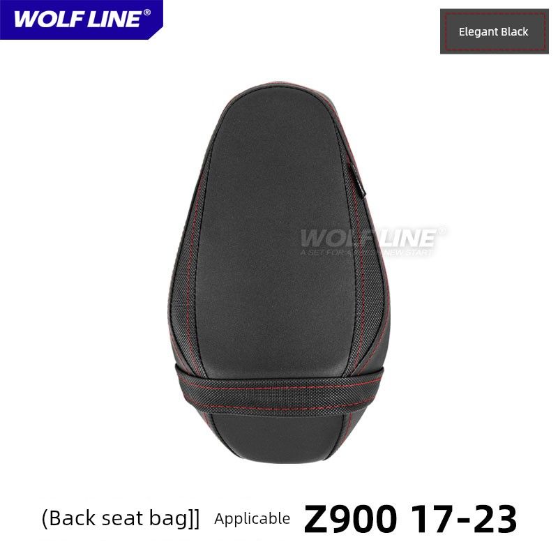 

Применимо к Kawasaki 17-23 Z900 Реставрация Передняя Задняя Сумка Плед Увеличенная Подушка Утолщенная Модифицированная Мягкая Водонепроницаемая [Back seat bag] elegant black Height approx. 15mm