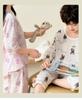 Kids' Pure Cotton Summer Pajama Set: Boys & Girls Three-Quarter Sleeve Homewear
