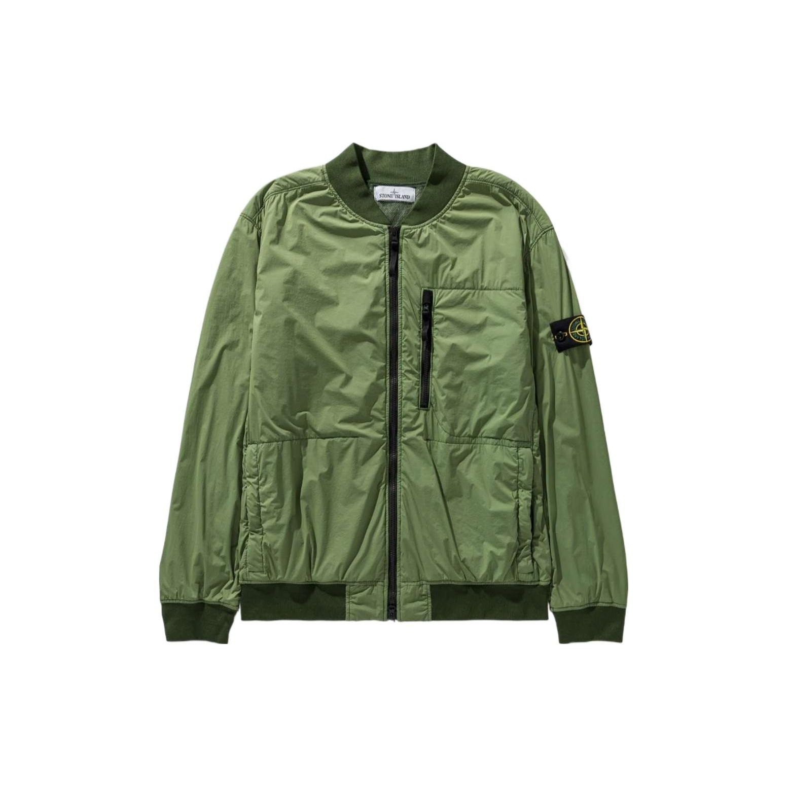 Stone Island Nylon TC Bomberjack Groen Heren Buitenkleding 761541331-V0058 XXXL gray