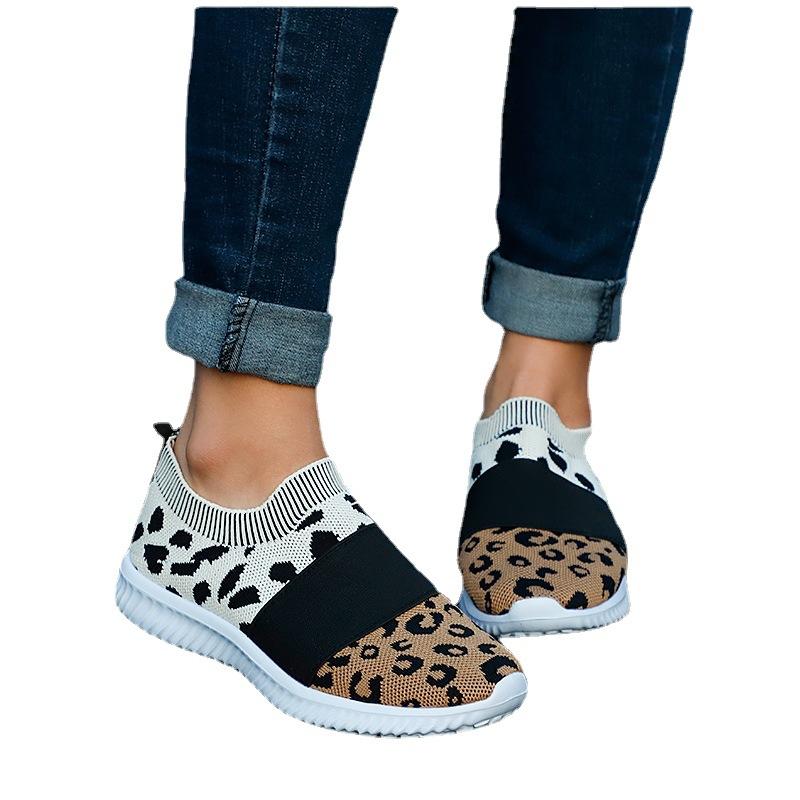 Модные женские повседневные туфли из вулканизированной ткани — фото 6