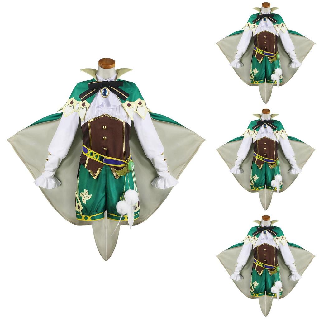 Elegant Genshin Impact Venti Cosplay Full Set Costume Ideal For Adult Women