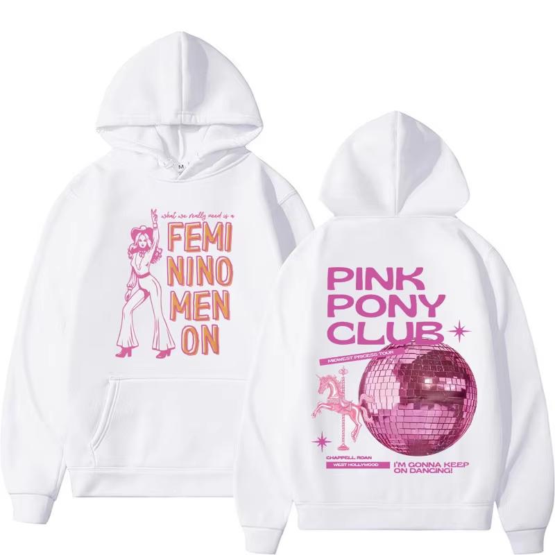 Chappell Roan Midwest Princess Tour Women Hoodie Sweatshirt Hoodies Fashion Fashion Print Long Sleeve Unisex Casual Print sweatshirt Oversized