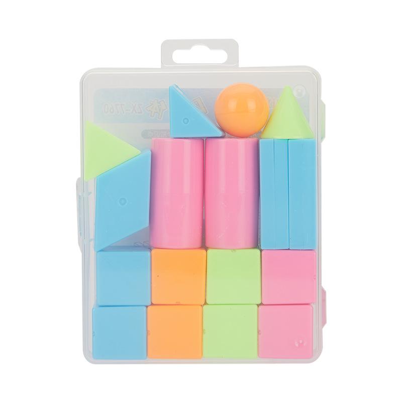 3D Geometric Teaching Aids: Cube and Cylinder Models for First Grade Math