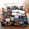 Robe Iniesta Extremoduro Vintage Album Cover Grunge Concert Print Duvet Cover + 2 Pillowcases Rock Fans 3pcs Bedding Set