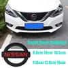 1pcs 3D ABS 8.8cm 10cm 10.5cm 11.8cm 12.8cm 16cm Car Front Rear Logo Rear Bumper Tail Door Car Emblem Sticker Accessories