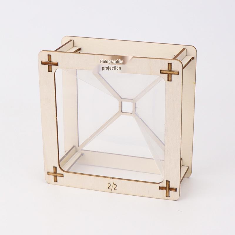 Holographic Projection DIY Kit for 3D Virtual Reality - Educational Toy for Students and Children